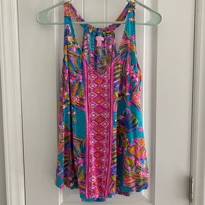 Lilly Pulitzer Minka Trapeze Tank - Small